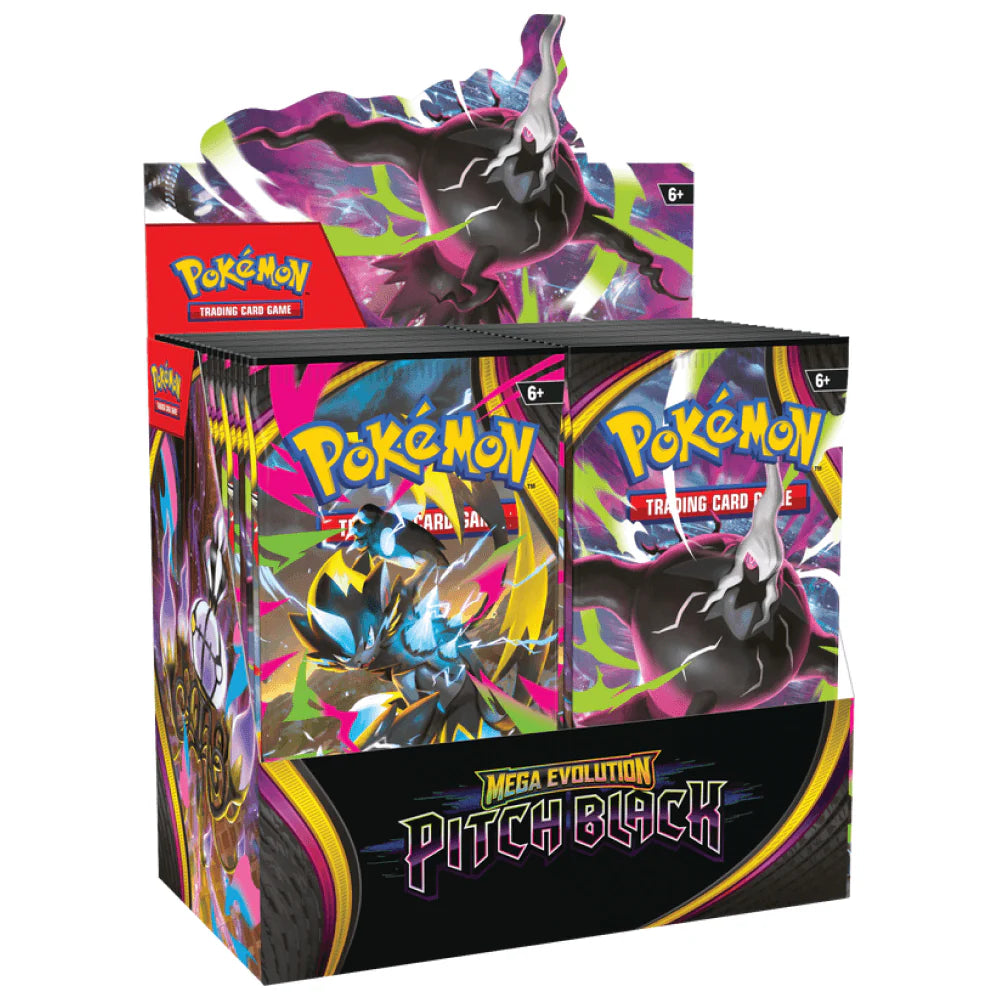 MEGA EVOLUTIONS PITCH BLACK - BOOSTER BOX (INGLES)
