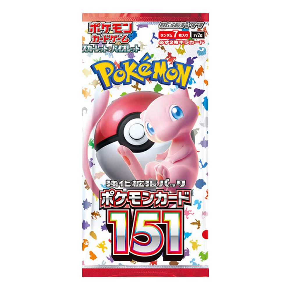 Pokémon 151 (JAPONES) - Sobre individual.