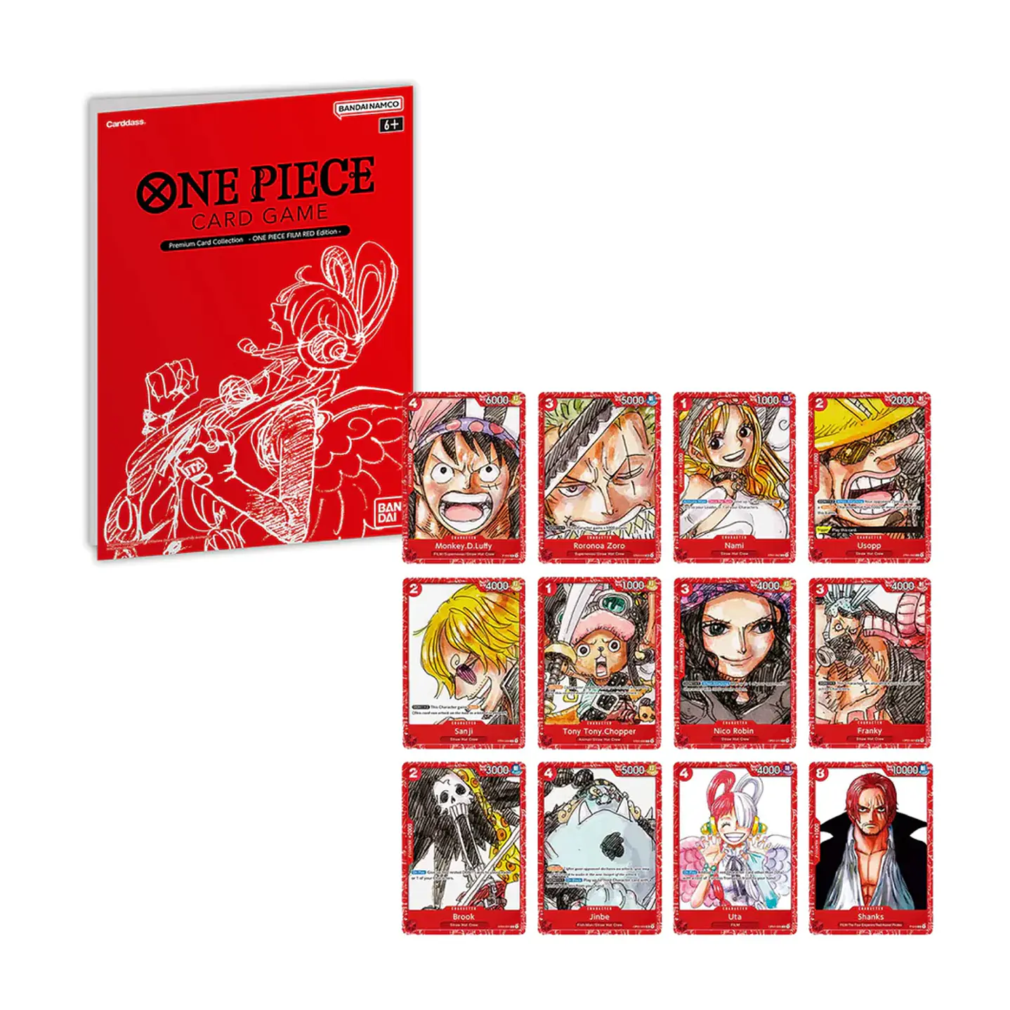 ONE PIECE CARD GAME - Premium Card Collection - ONE PIECE Film RED edition.