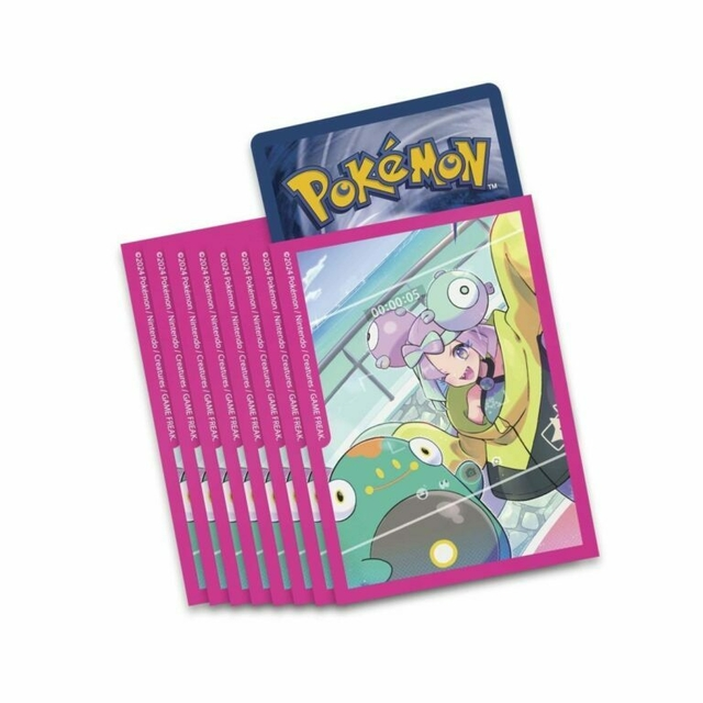 SET SLEEVES, DECK BOX y MONEDA - Iono Premium Tournament Collection