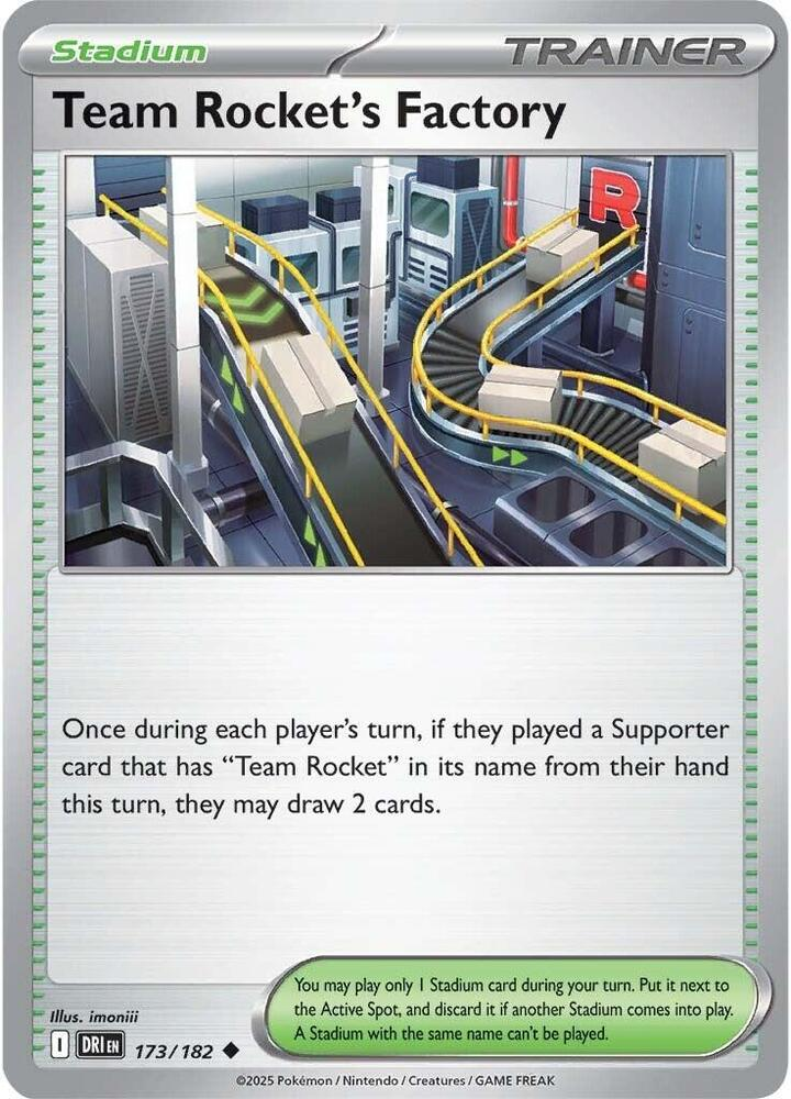 Fábrica del Equipo Rocket - 173/182