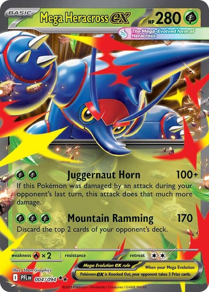 Compartir en:  Mega Heracross ex - 004/094