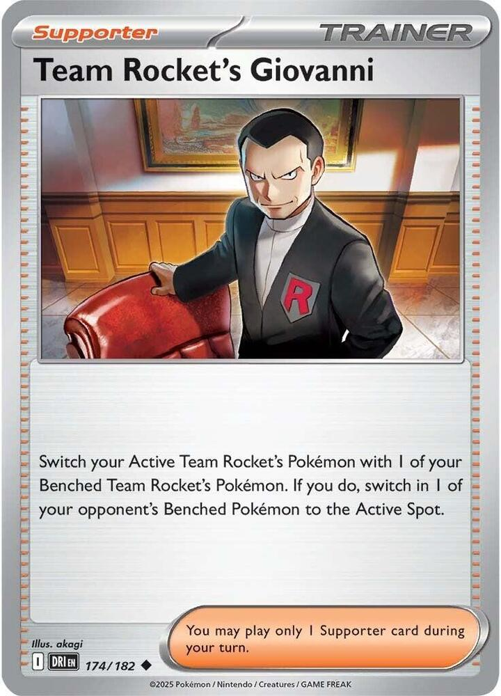 Team Rocket's Giovanni - 174/182