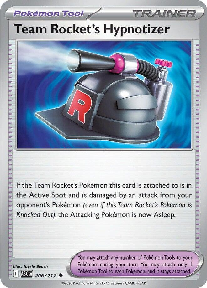 Team Rocket's Hypnotizer - 206/217