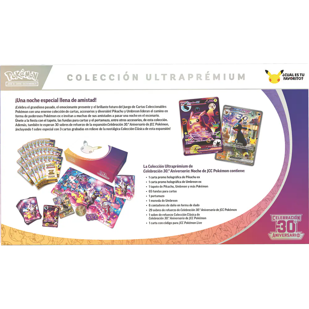 PREVENTA - Pokemon TCG 30th Celebration - Ultra Premium Collection ESPAÑOL