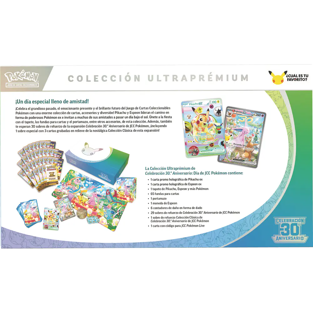 PREVENTA - Pokemon TCG 30th Celebration - Ultra Premium Collection ESPAÑOL