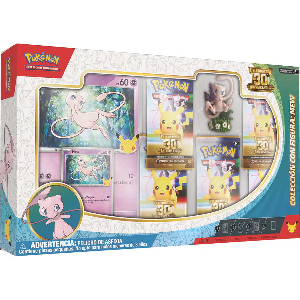 PREVENTA - Pokemon TCG 30th Celebration - Figure Collection ESPAÑOL