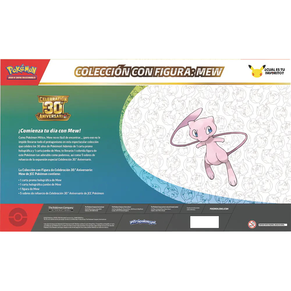 PREVENTA - Pokemon TCG 30th Celebration - Figure Collection ESPAÑOL
