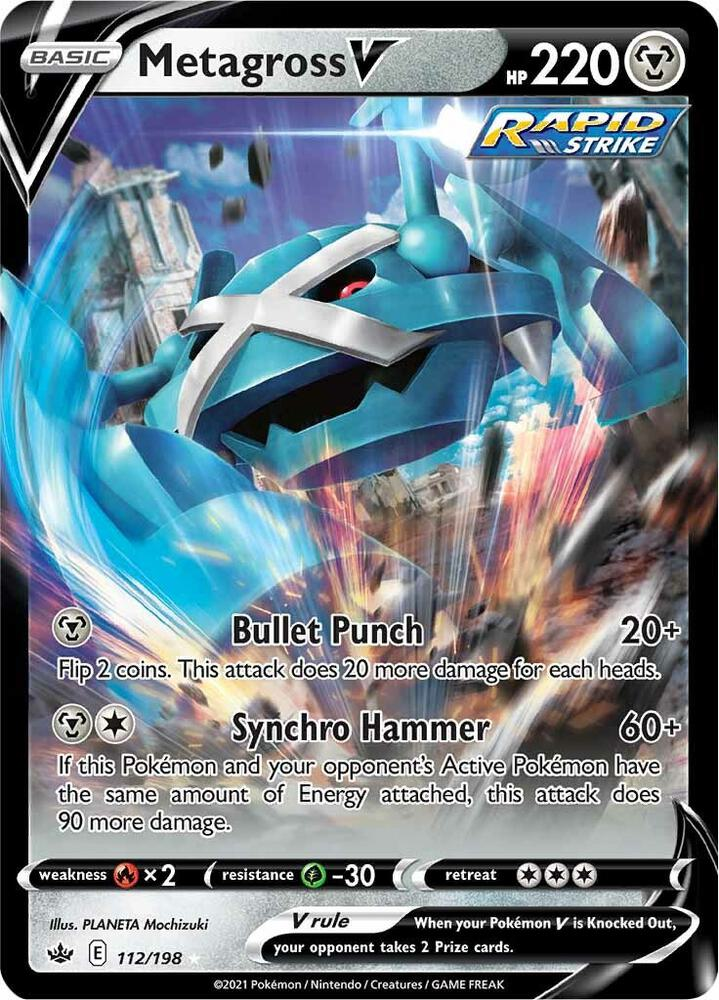 Metagross V - 112/198