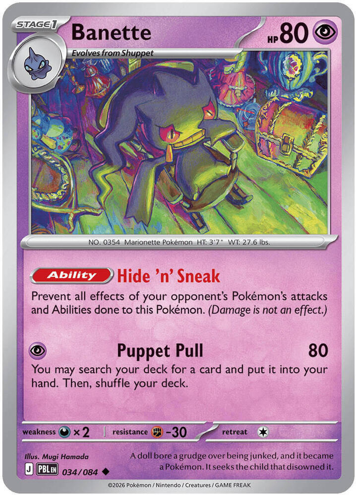 Banette - 034/084