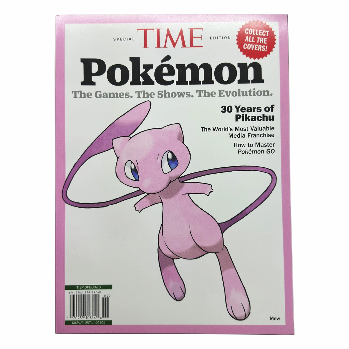 Revista TIME edición especial POKEMON - MEW