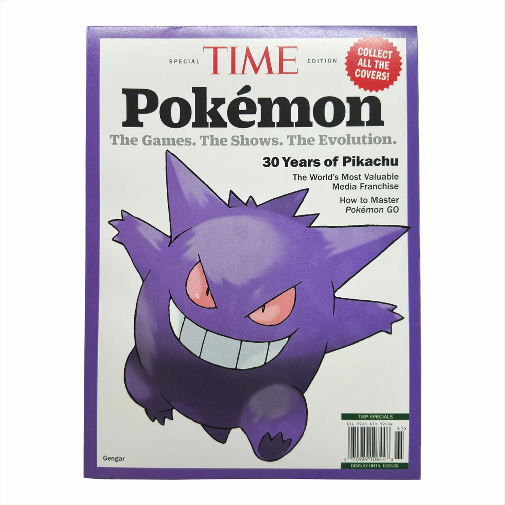 Revista TIME edición especial POKEMON - GENGAR