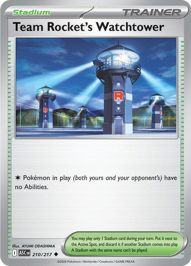 Team Rocket's Watchtower - 210/217